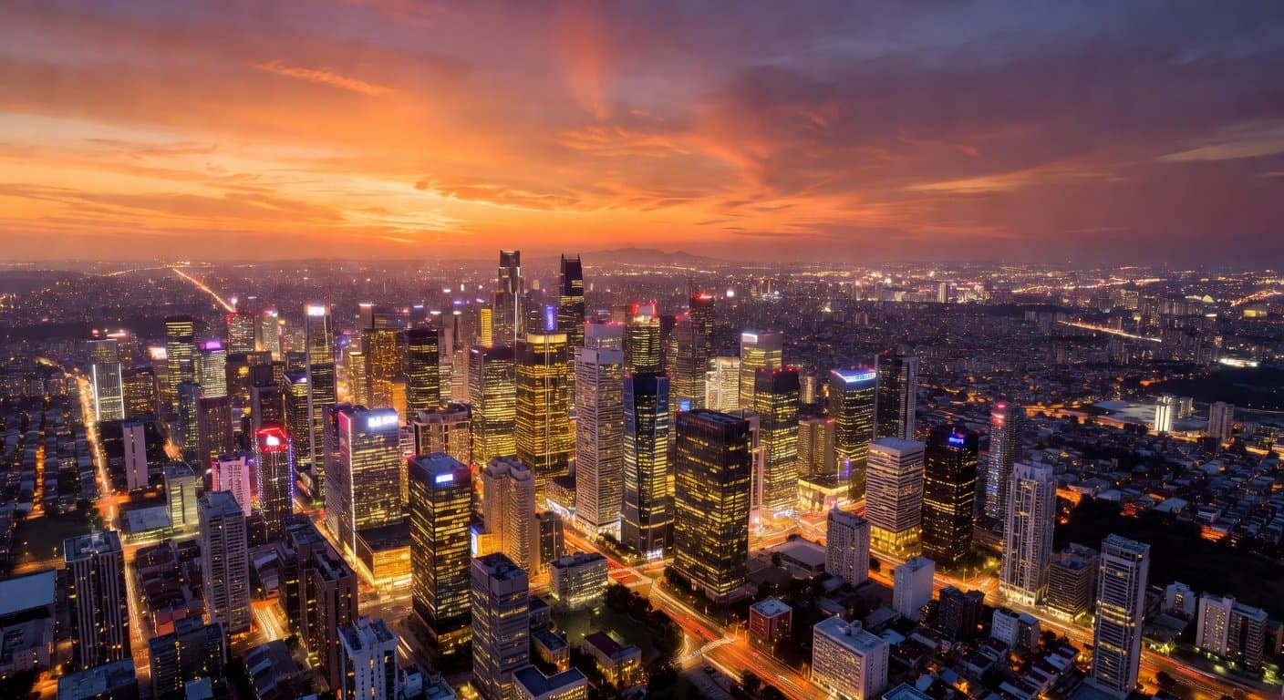 City skyline